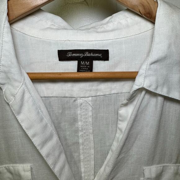 Tommy Bahama Linen safari shirt - Picture 2 of 7